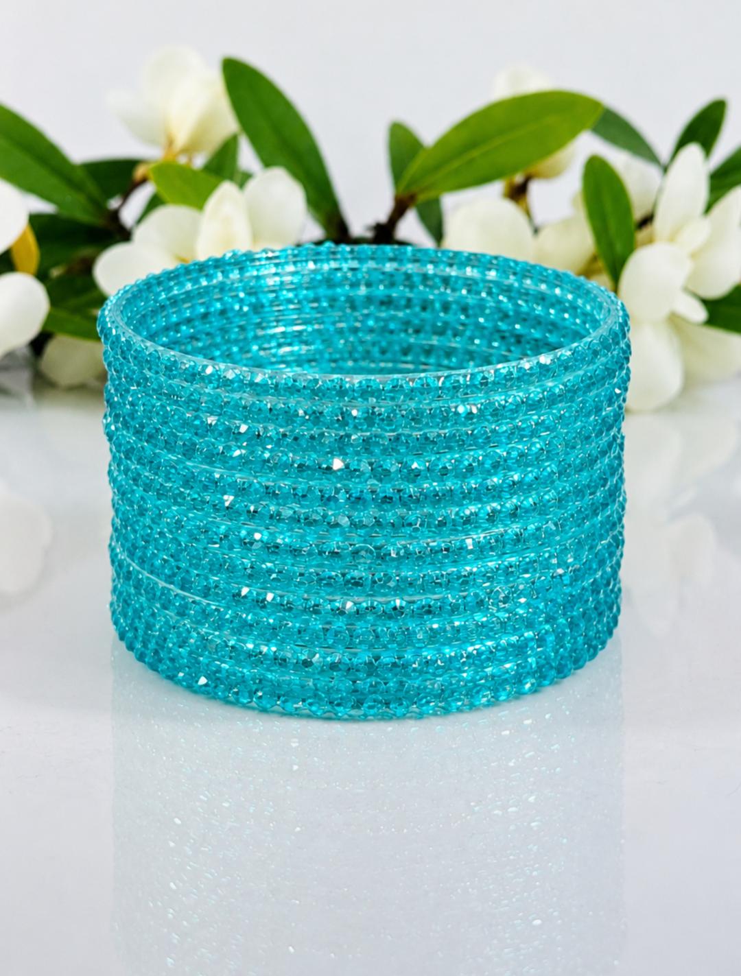 Jelly Set of 12 Stone Studded Bangle